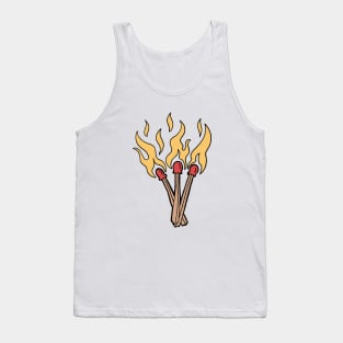 Matchstick Trio. Tank Top